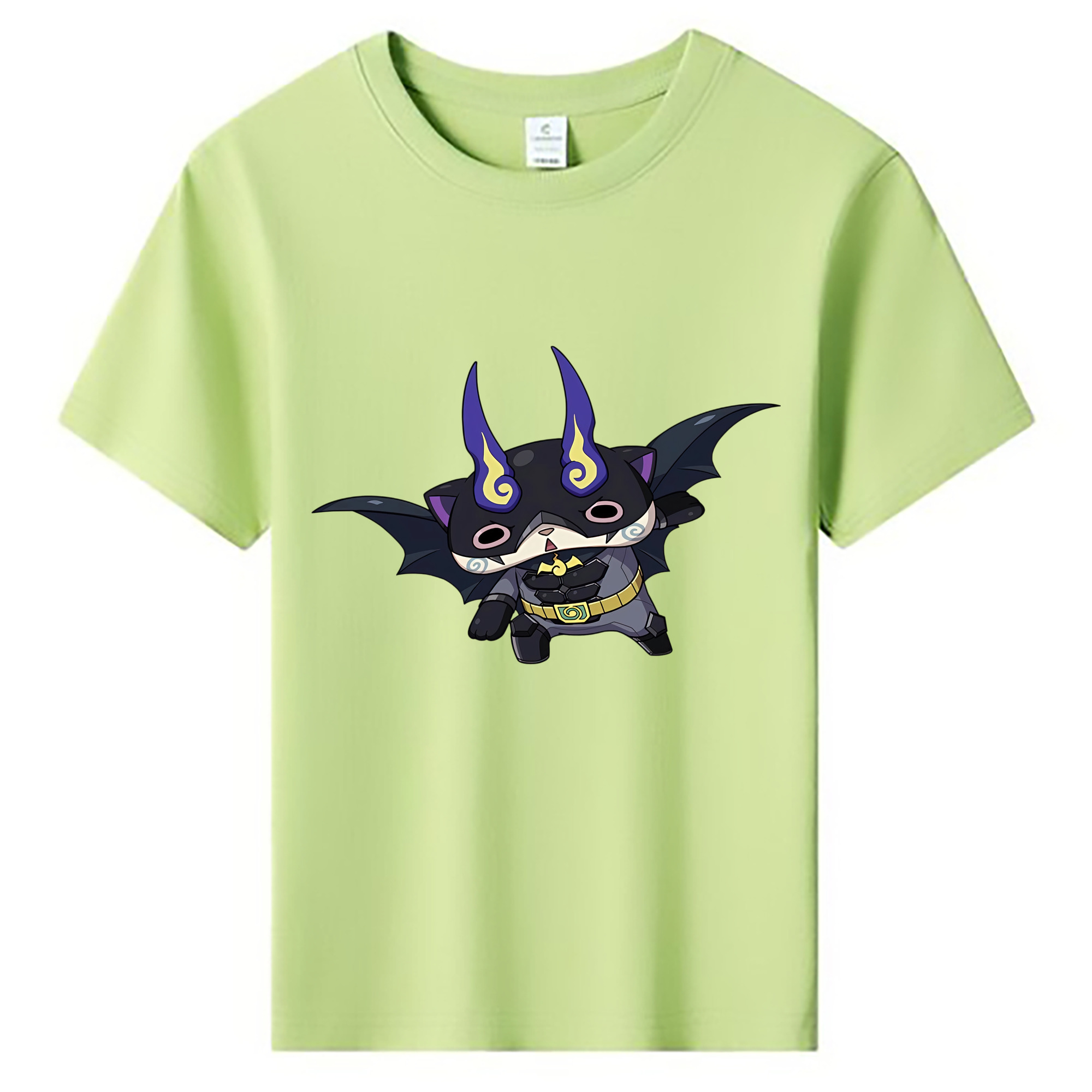 （画像用） 妖怪ウォッチ Yo-kai Watch 綿100％キッズTシャツ（フロントプリント）